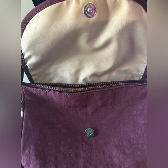 Kipling Burgundy Crossbody Bag - Picture 5 of 12